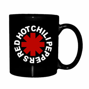 hrnček Red Hot Chili Peppers - Astrisk Logo - Black - RTRHCMUBAST